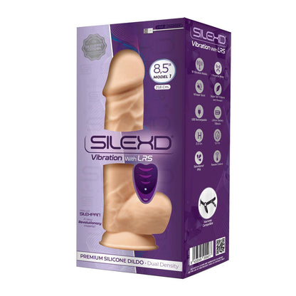 Фалоімітатор з вібрацією SilexD Norman Vibro Flesh (Model 1 size 8,5") LRS (упаковка від 8'' моделі)