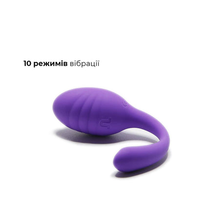 Віброяйце зі стимулятором клітора Adrien Lastic Smart Dream II з пультом LRS, можна під одяг