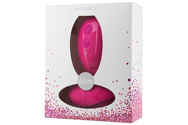 Віброяйце Alive Magic Egg 2.0 Pink із пультом ДУ