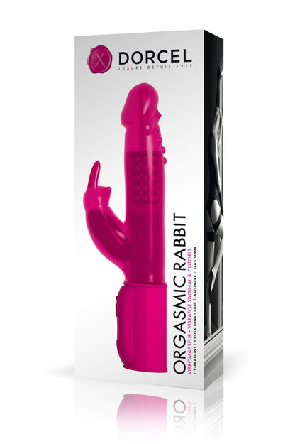 Вібратор-кролик Dorcel Orgasmic Rabbit Pink з перловим масажем