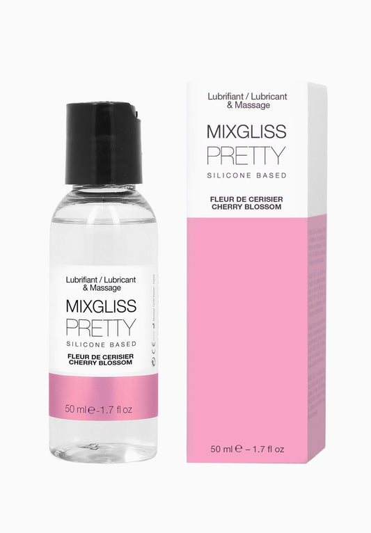 Лубрикант на силіконовій основі MixGliss PRETTY - FLEUR CERISIER (50 мл) з ароматом квіток вишні