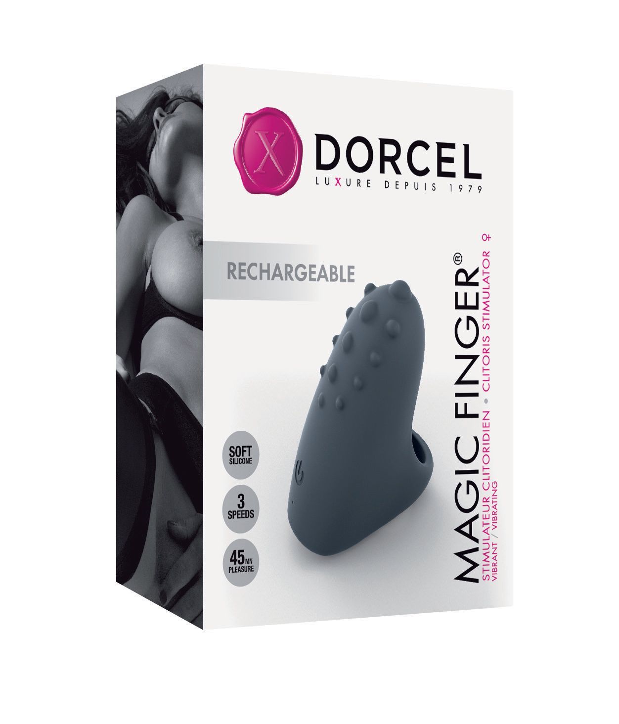 Вібратор на палець Dorcel MAGIC FINGER перезаряджається