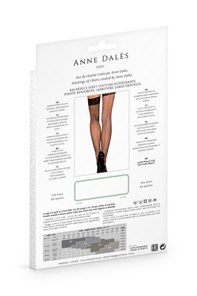 Панчохи Anne De Ales CLOE T1 Black