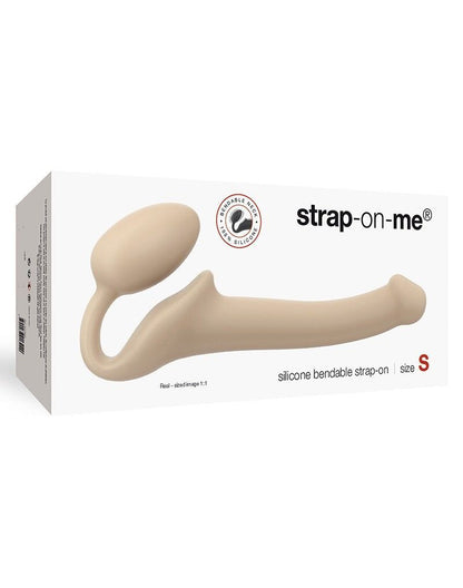 Безремінний страпон Strap-On-Me Flesh S, повністю регульований, діаметр 2,7см