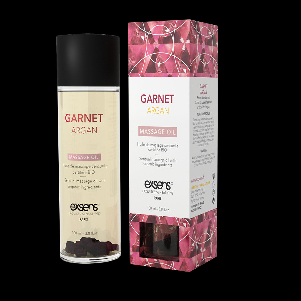 Масажна олія EXSENS Garnet Argan (чуттєве з гранатом) 100мл, натуральна