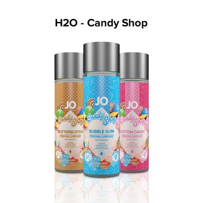 Лубрикант на водній основі JO H2O — Candy Shop — Cotton Candy (60 мл) без цукру та парабенів