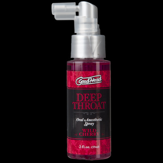 Спрей для мінету Doc Johnson GoodHead DeepThroat Spray - Wild Cherry 59 мл для глибокого мінету