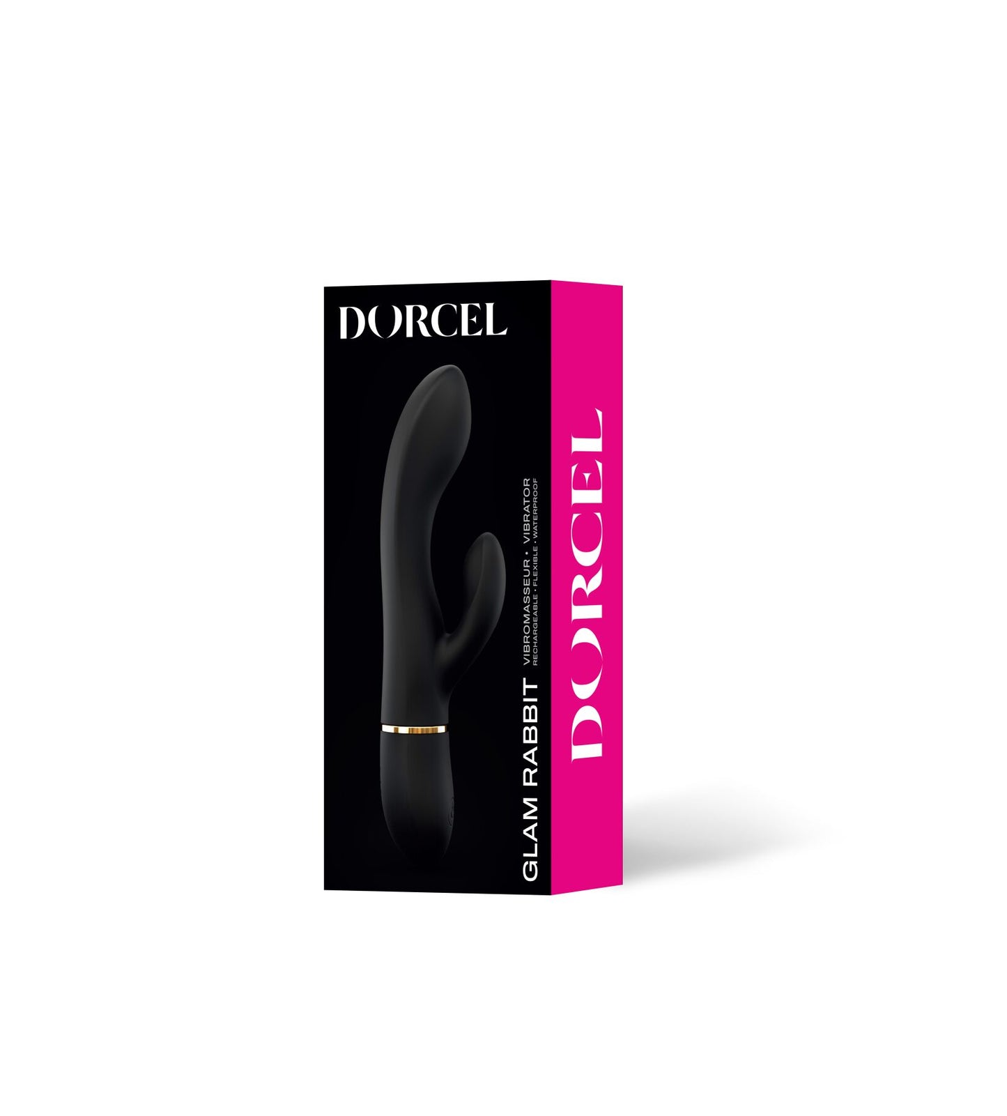 Вібратор-кролик Dorcel GLAM RABBIT, гнучкий стовбур, стимуляція точки G, 2 мотори