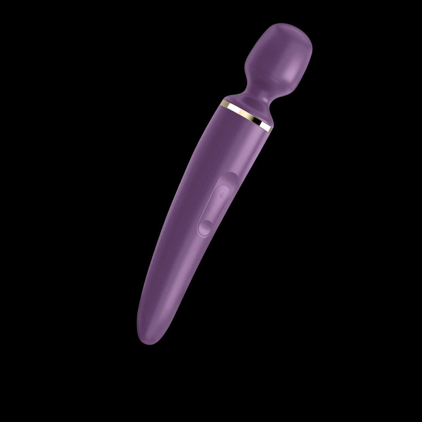 Вібромасажер Satisfyer Wand-er Woman (Purple/Gold) водонепроникний, потужний, розмір XXL