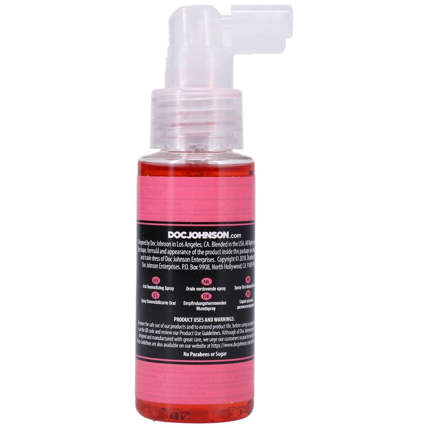 Спрей для мінету Doc Johnson GoodHead DeepThroat Spray - Watermelon 59 мл для глибокого мінету