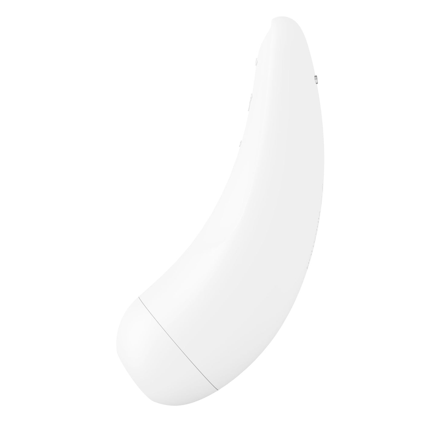 Вакуумний кліторальний стимулятор Satisfyer Curvy 2+ White з керуванням через інтернет