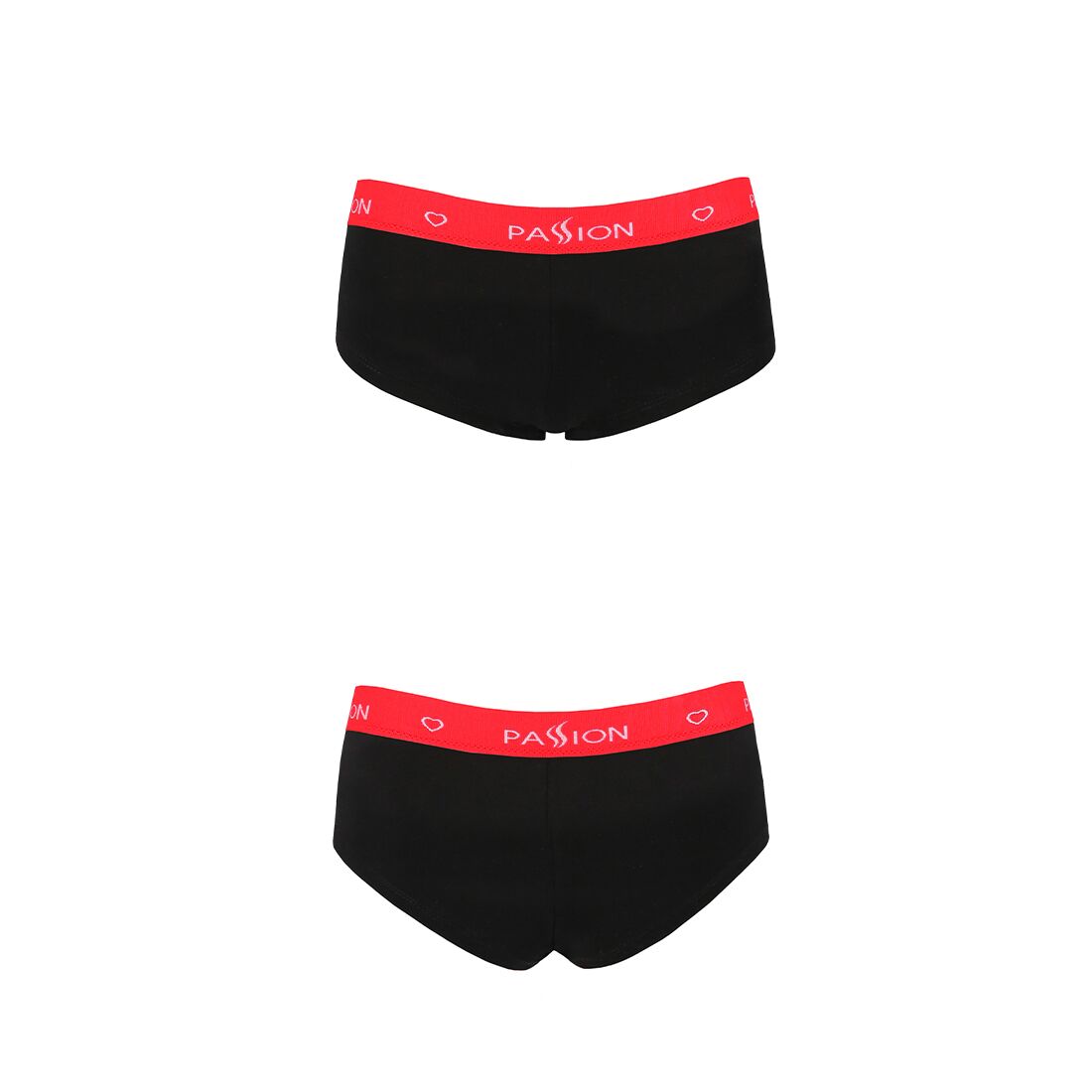 Трусики-шортики Passion PS003 PANTIES M, black