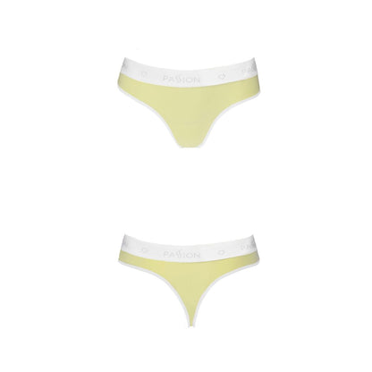 Спортивні трусики-стрінги Passion PS007 PANTIES L, yellow