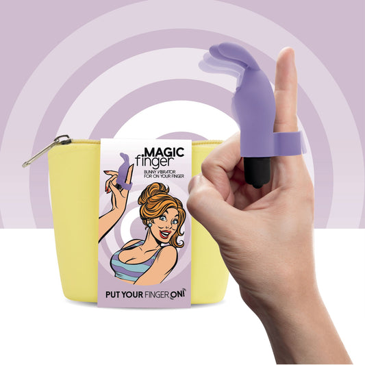 Вібратор на палець FeelzToys Magic Finger Vibrator Purple