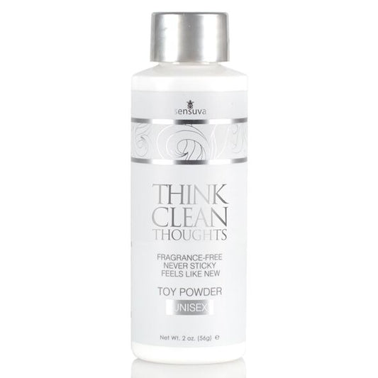 Пудра для догляду за іграшками Sensuva Think Clean Thoughts Toy Powder (56 г)