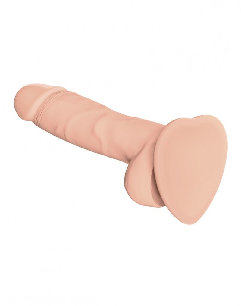 Реалістичний фалоімітатор Strap-On-Me SOFT REALISTIC DILDO Vanilla - Size S