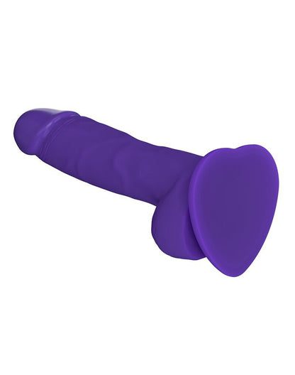 Реалістичний фалоімітатор Strap-On-Me SOFT REALISTIC DILDO Violet - Size M