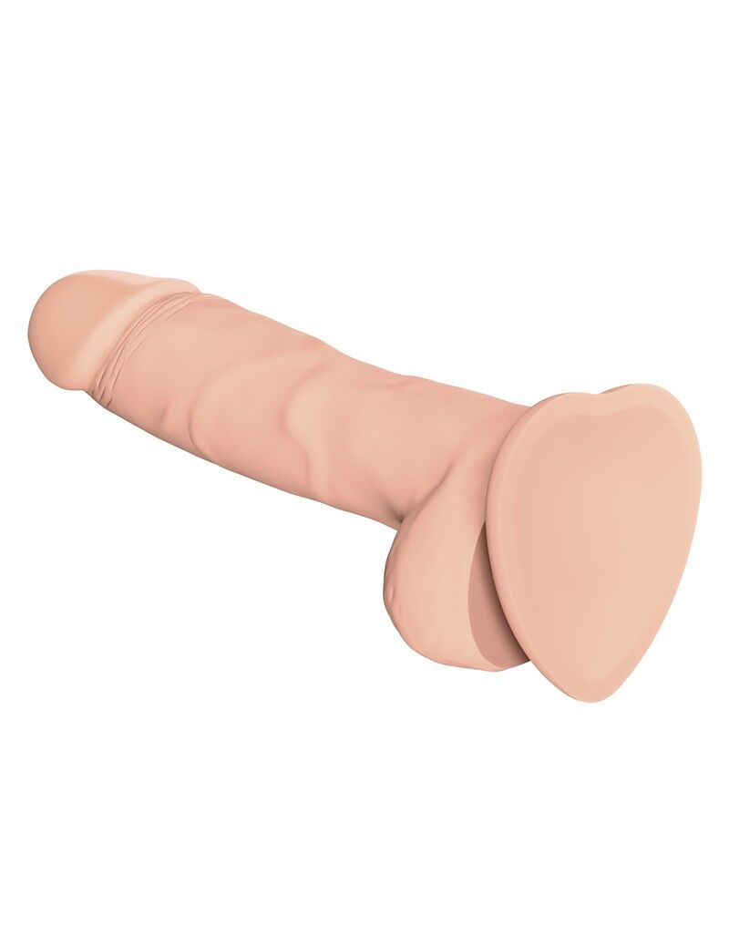 Реалістичний фалоімітатор Strap-On-Me SOFT REALISTIC DILDO Vanilla - Size L