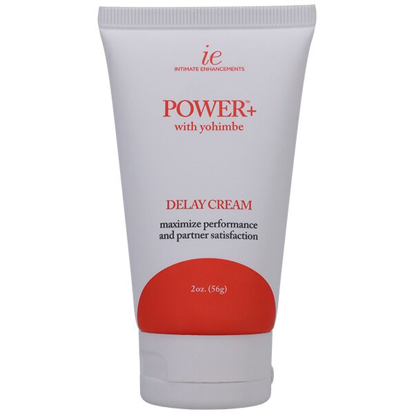 Потужний крем-пролонгатор Doc Johnson Power+with Yohimbe Delay Cream For Men, екстракт Йохимбе, 56 г