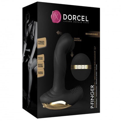 Вібромасажер з "масажем пальцем" для простати і вагіни Dorcel P-Finger