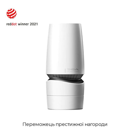 Мастурбатор Tenga - Aero Masturbator Silver, інноваційна технологія всмоктування