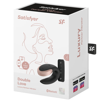 Смарт-вібратор для пар Satisfyer Double Love (Black)