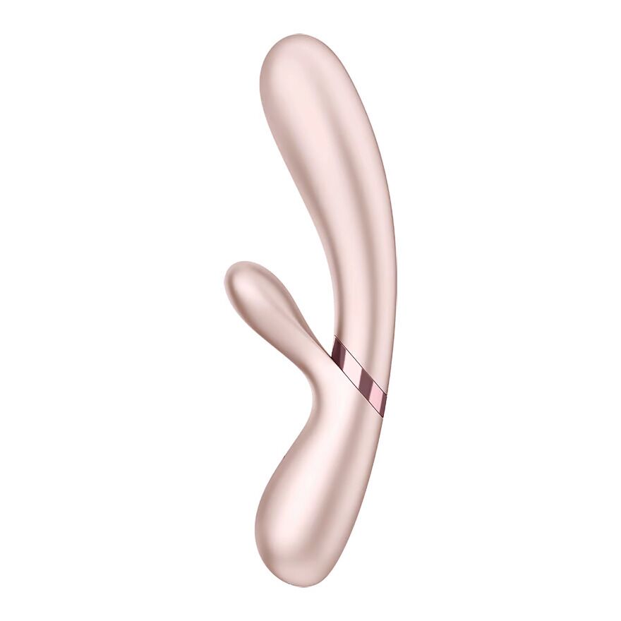 Смарт вібратор-кролик із підігрівом Satisfyer Hot Lover Nude