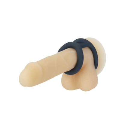 Подвійне ерекційне кільце LUX Active – Tug – Versatile Silicone Cock Ring