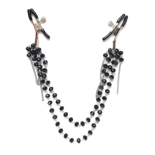 Затискач для сосків Art of Sex - Nipple clamps Sexy Jewelry Black