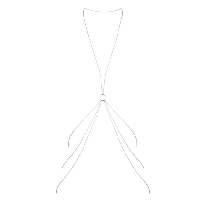 Ланцюжок для тіла Bijoux Indiscrets Magnifique 8 Body Chain — Silver