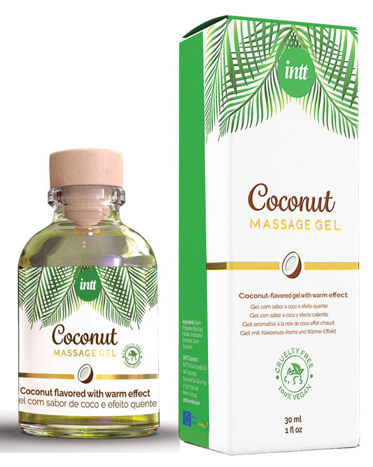 Масажний гель для інтимних зон Intt Coconut Vegan (30 мл)