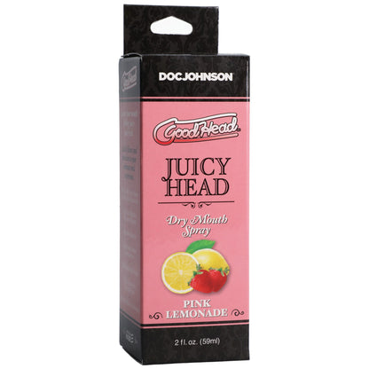 Зволожувальний спрей оральний Doc Johnson GoodHead – Juicy Head Dry Mouth Spray – Pink Lemonade 59мл