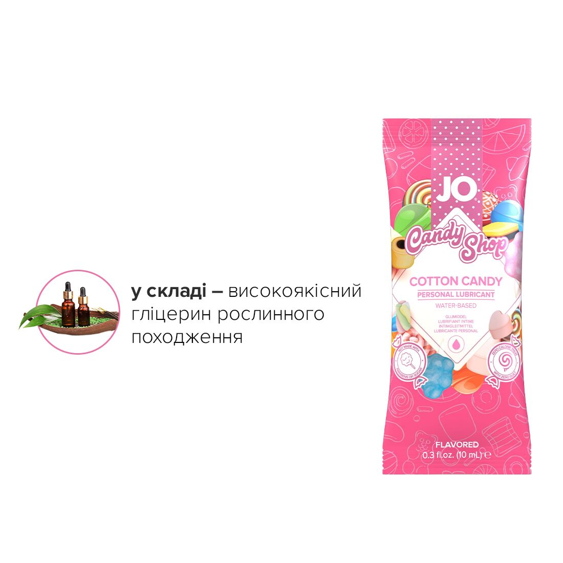 Розпродаж!!! Пробник System JO H2O - Cotton Candy (10 мл) (термін до 08.2024)