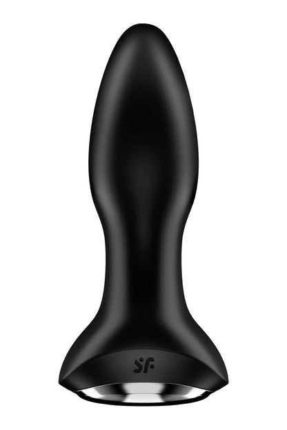 Анальна смарт-вібропробка із перлинним масажем Satisfyer Rotator Plug 2+ Black