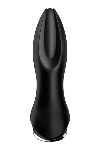 Анальна смарт-вібропробка із перлинним масажем Satisfyer Rotator Plug 2+ Black