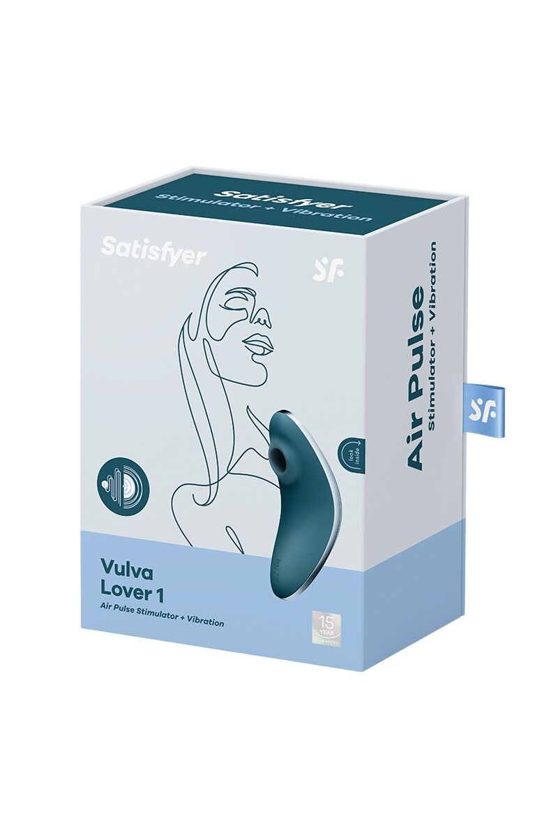 Вакуумний вібратор Satisfyer Vulva Lover 1 Blue