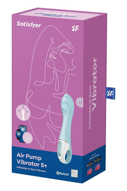 Смарт-вібратор точки G Satisfyer Air Pump Vibrator 5+, надувається