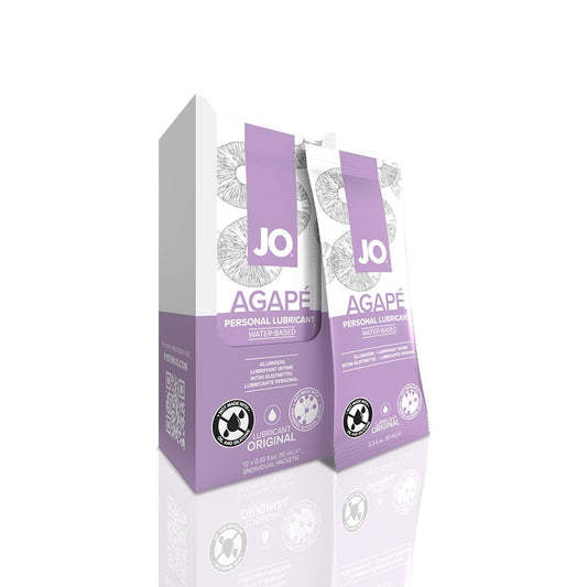 Набір лубрикантів Foil Display Box – JO Agape Lubricant – 12 × 10ml