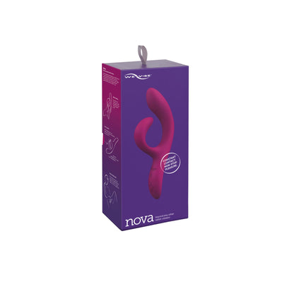 Смарт вібратор-кролик We-Vibe Nova Fuchsia, ергономічний, регульований кут нахилу стовбура