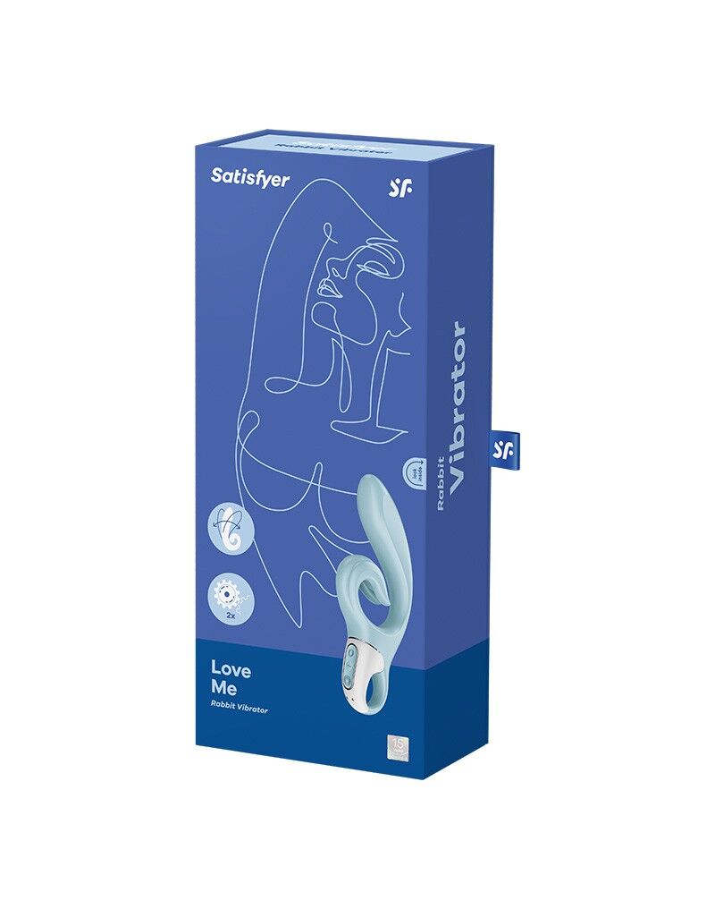 Вібратор-кролик Satisfyer Love Me Blue