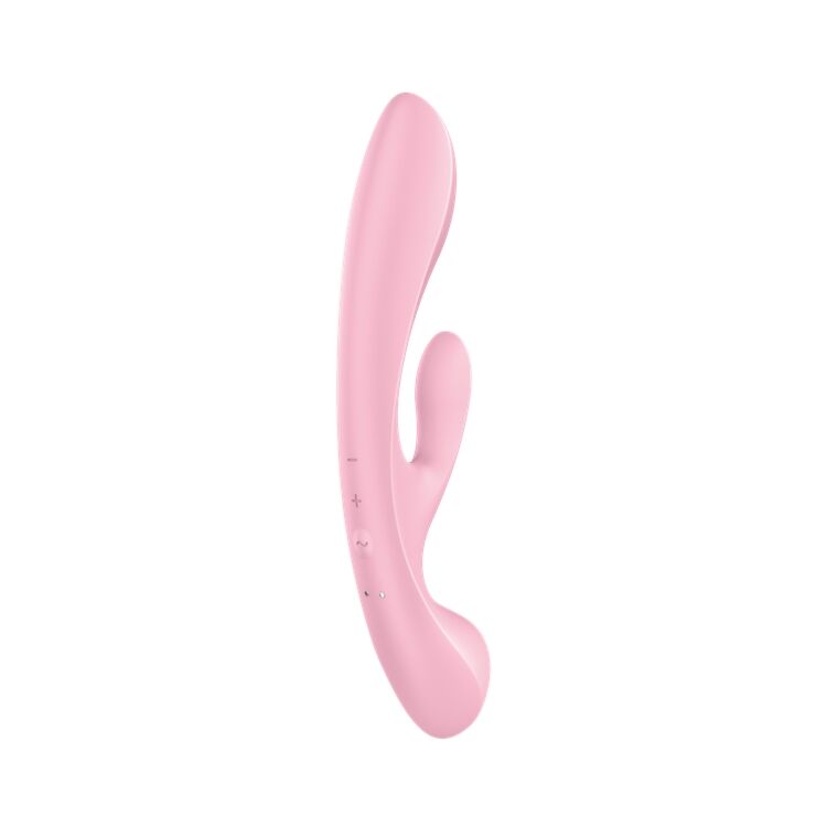 Вібратор-кролик Satisfyer Triple Oh Pink