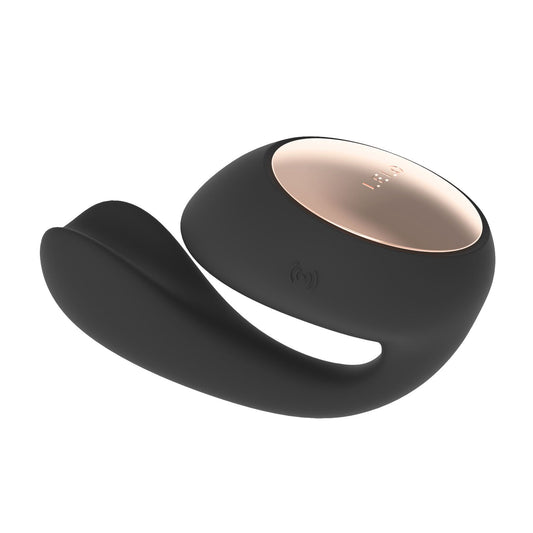 Смарт-вібратор LELO Ida Wave Black, вагінально-кліторальний, технологія WaveMotion, 2 мотори