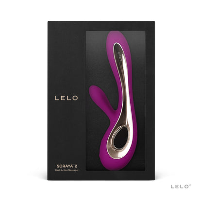 Вібратор-кролик LELO Soraya 2 Deep Rose, 12 режимів вібрації, до 4 годин роботи