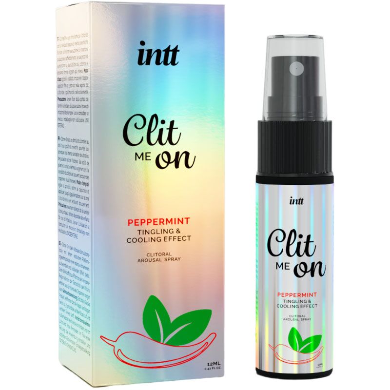 Збуджувальний спрей для клітора Intt Clit Me On Peppermint Cooling Effect 12 мл, охолоджувальний ефе