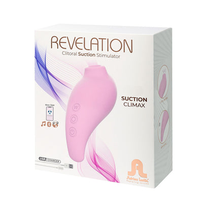 Вакуумний смарт-стимулятор Adrien Lastic Revelation Pink, режим Boost, керування через застосунок