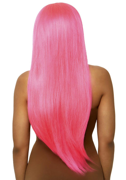 Перука Leg Avenue 33″ Long straight center part wig neon pink