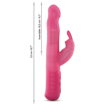 Вібратор-кролик Dorcel Baby Rabbit Magenta 2.0 з перлинним масажем і головкою, що обертається