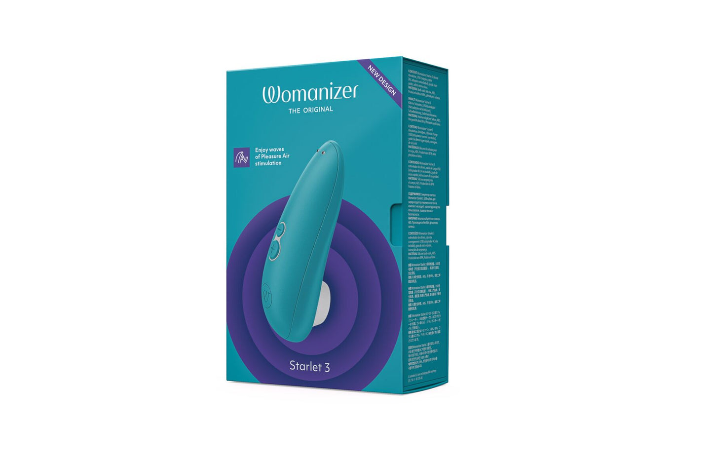 Вакуумний кліторальний стимулятор Womanizer Starlet 3 TURQUOISE