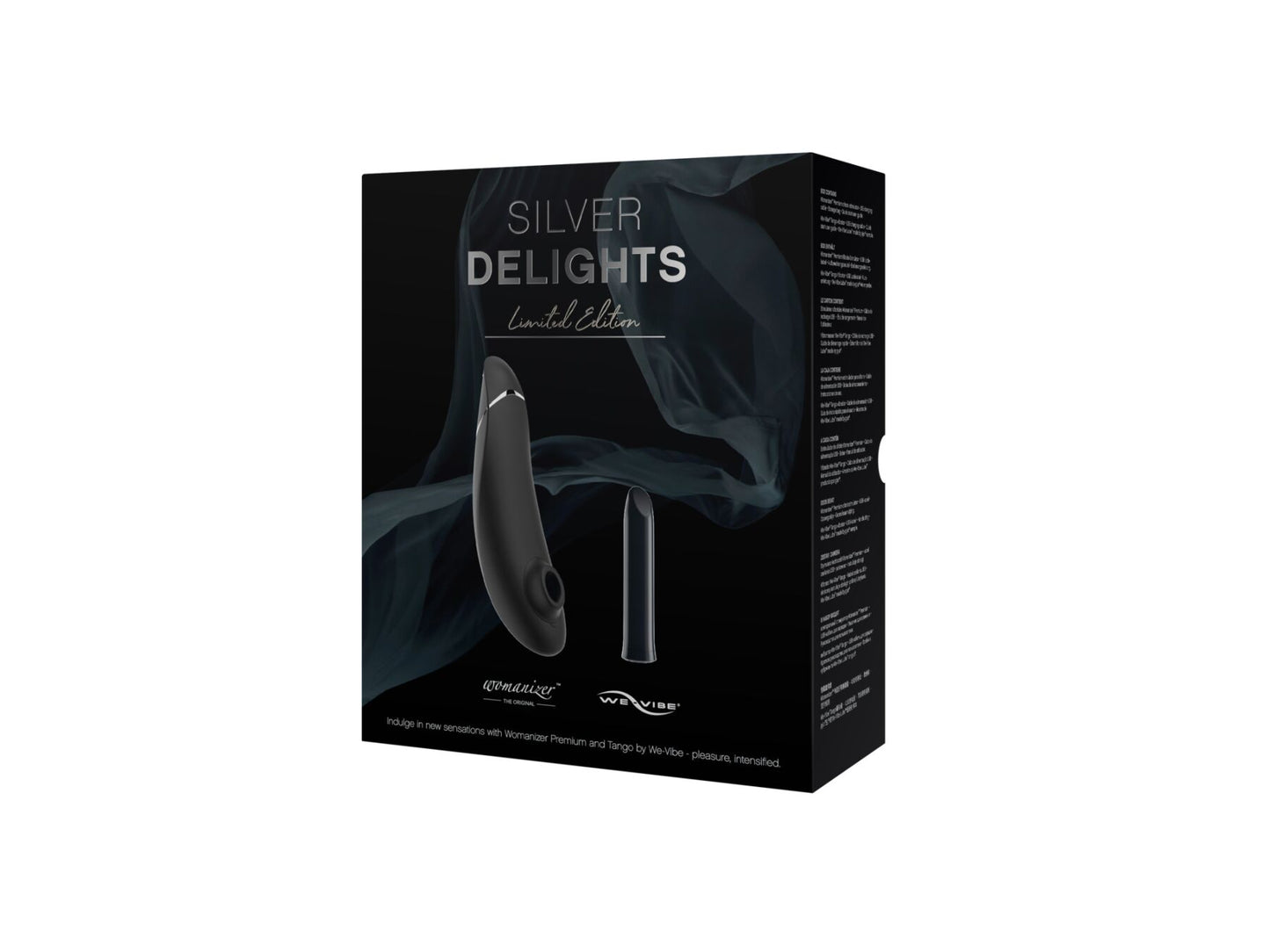 Преміальний подарунковий набір Silver Delights Collection: Womanizer Premium та We-Vibe Tango