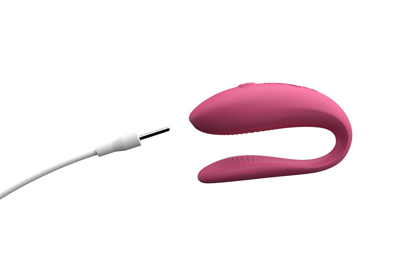 Смарт-вібратор для пар We-Vibe Sync Lite Pink, 10 віброрежимів, можна поєднувати з проникним сексом